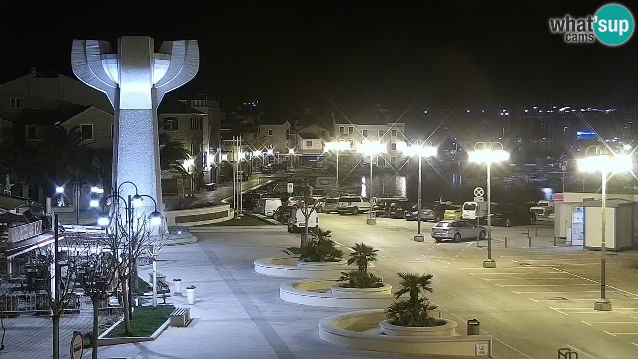 Vodice webcam – marina i meer