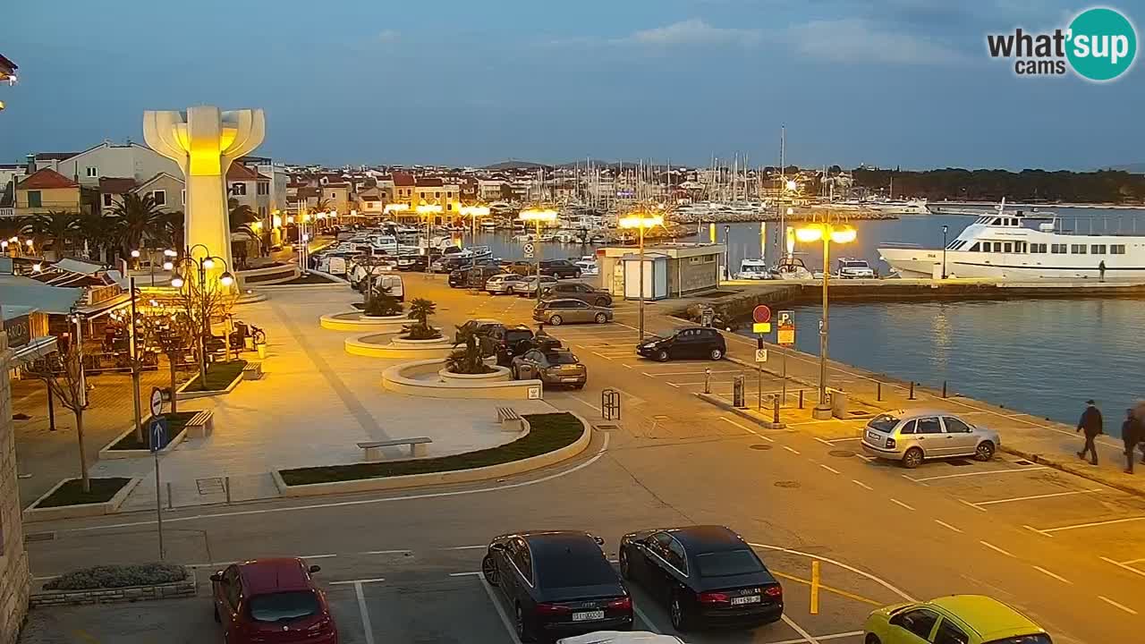 Vodice webcam – marina i meer