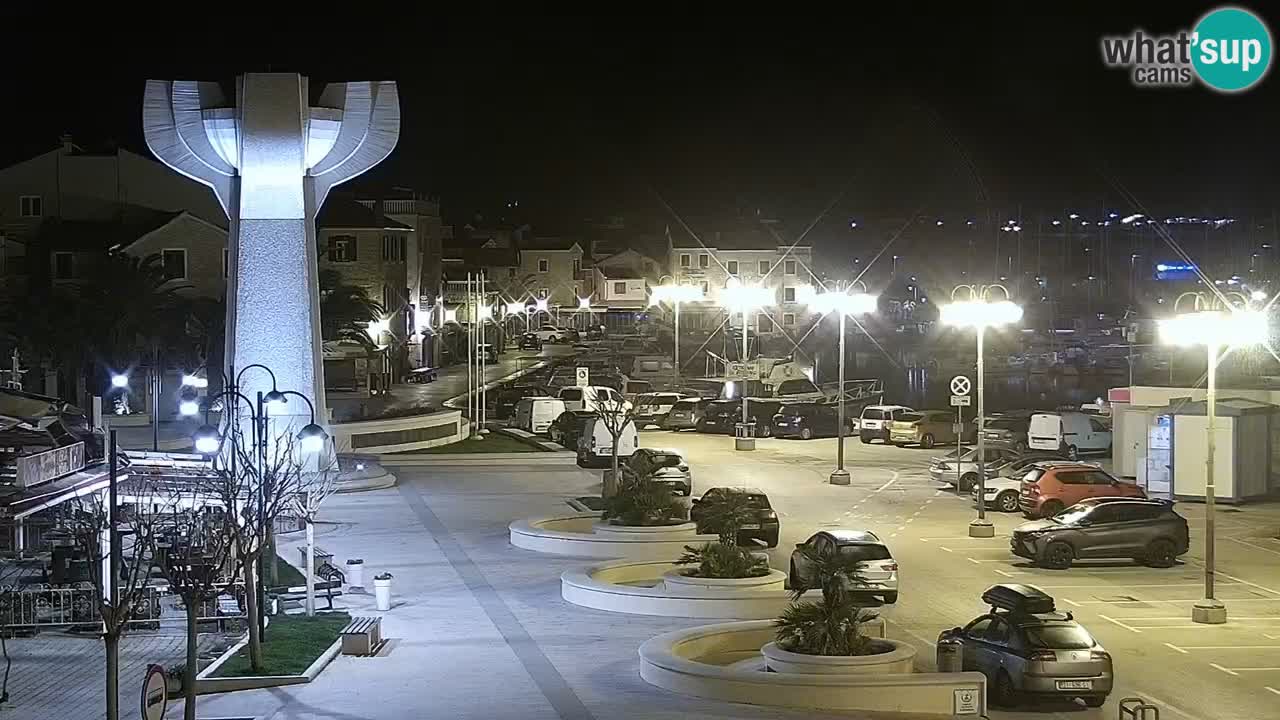 Vodice webcam – marina i meer