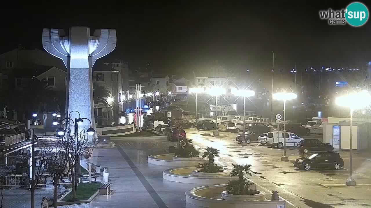Vodice webcam – marina i meer