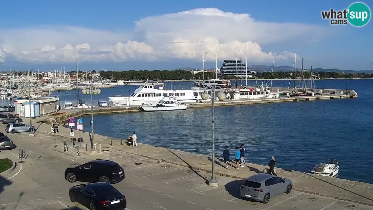 Vodice spletna kamera – marina in riva