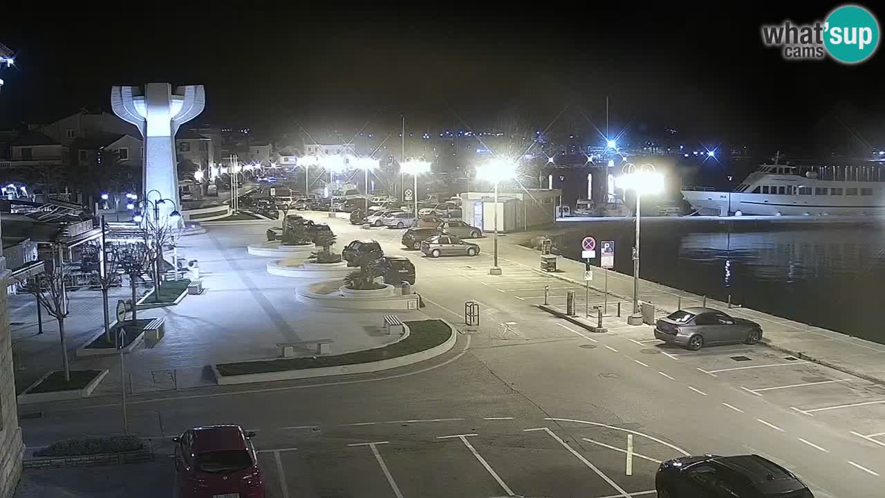 Vodice webcam – marina i meer