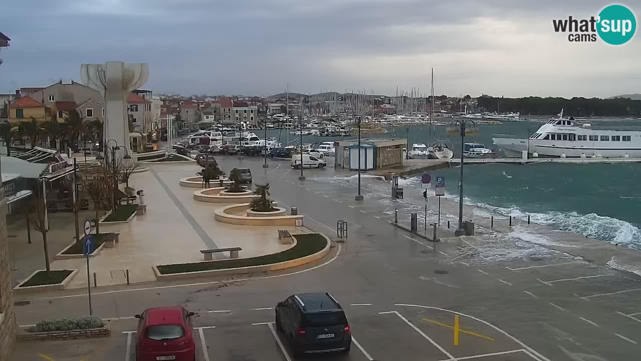 Vodice livecam – marina e il lungomare
