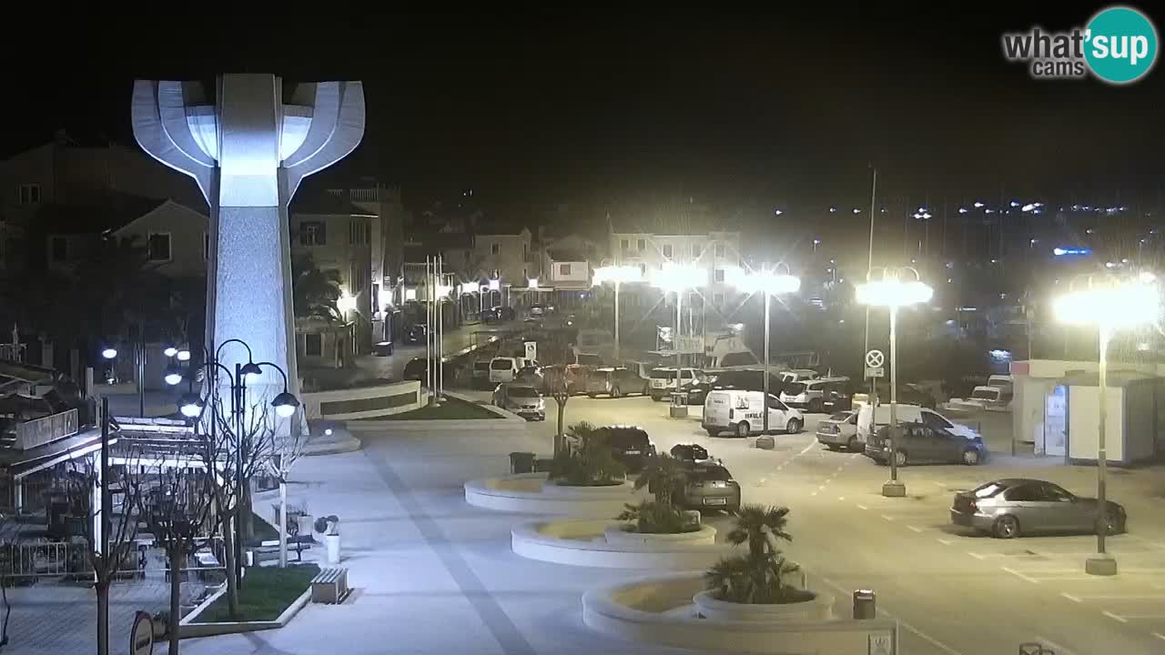 Vodice webcam – marina i meer