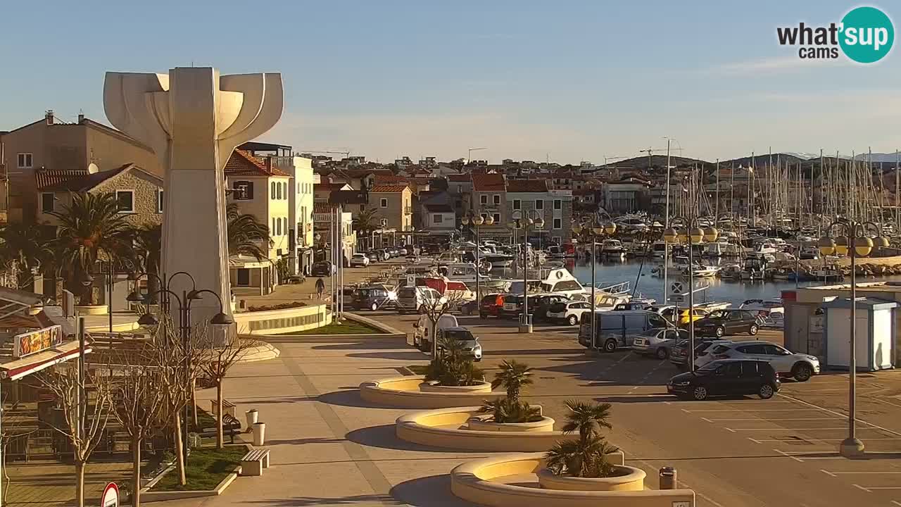 Vodice livecam – marina e il lungomare