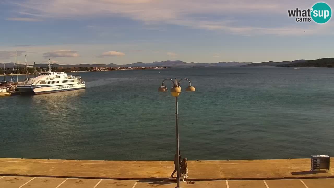 Vodice Live webcam – marina and seafront