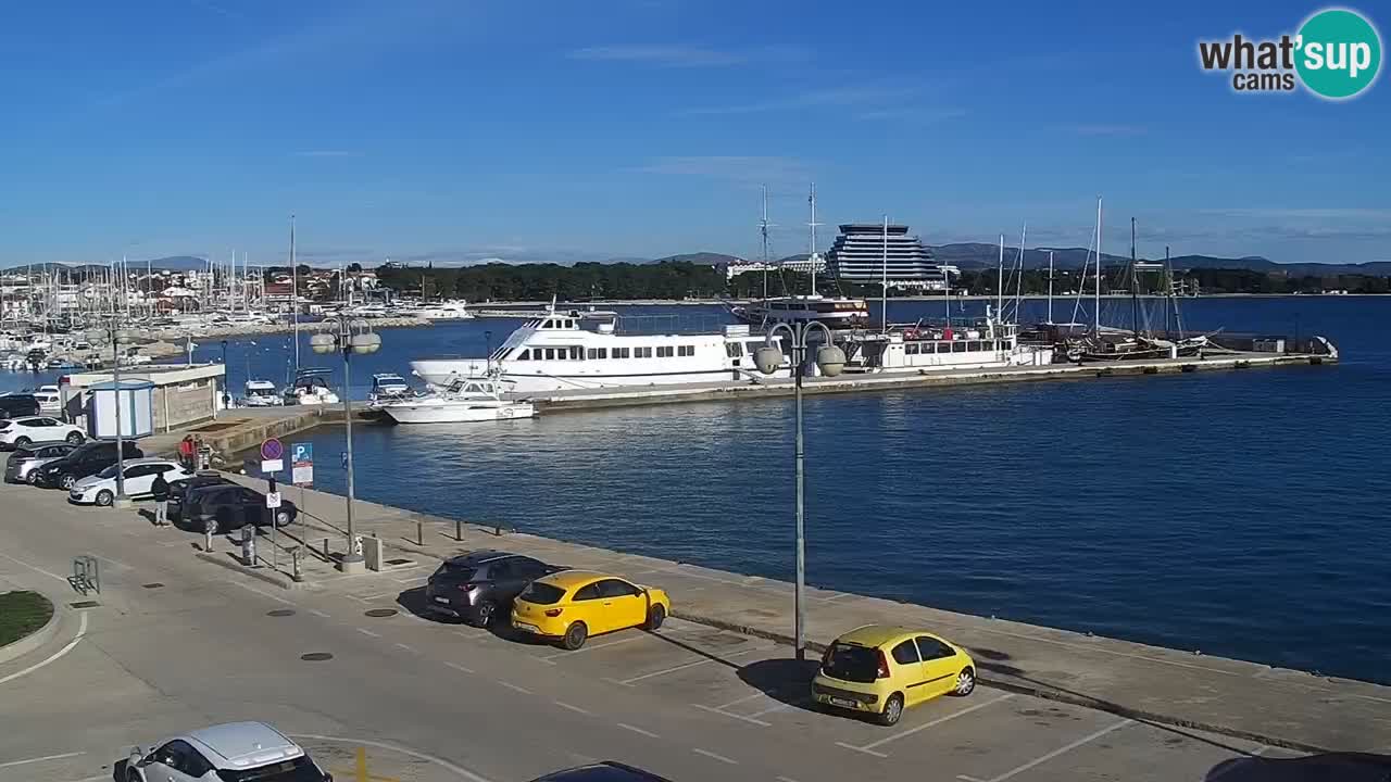 Vodice web kamera – marina i riva
