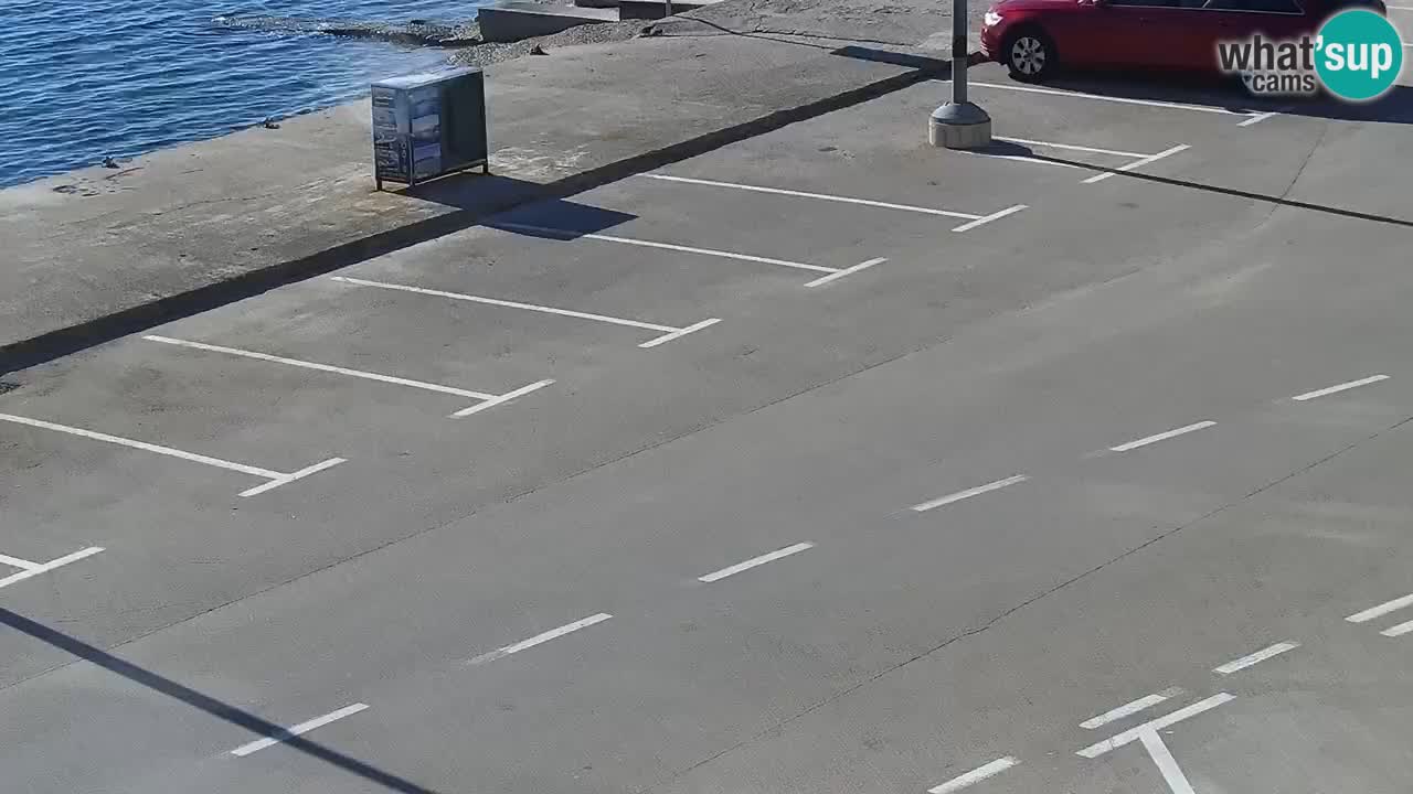 Vodice web kamera – marina i riva