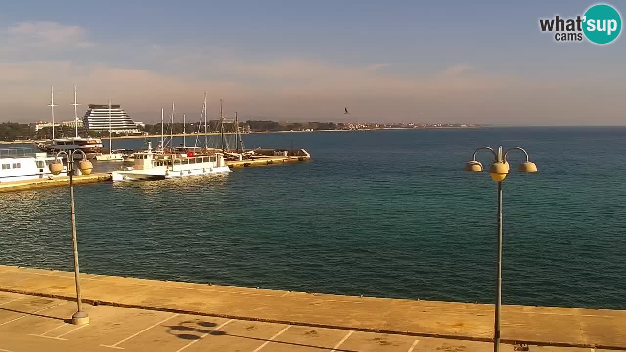 Vodice spletna kamera – marina in riva