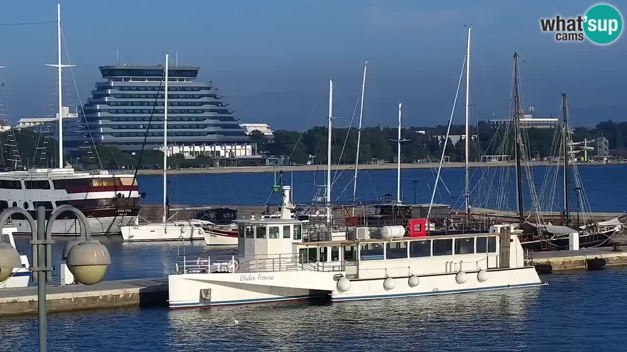 Vodice webcam – marina i meer