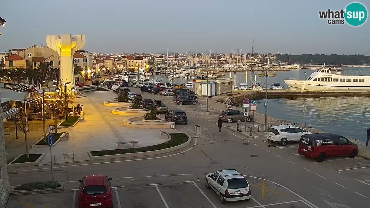 Vodice webcam live – front de mer
