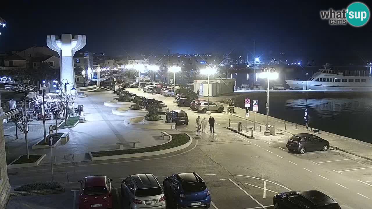 Vodice livecam – marina e il lungomare