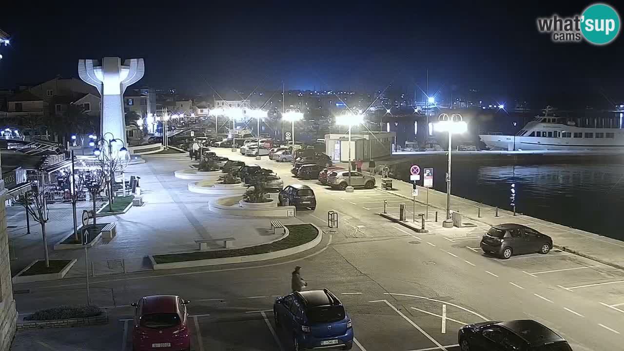 Vodice livecam – marina e il lungomare
