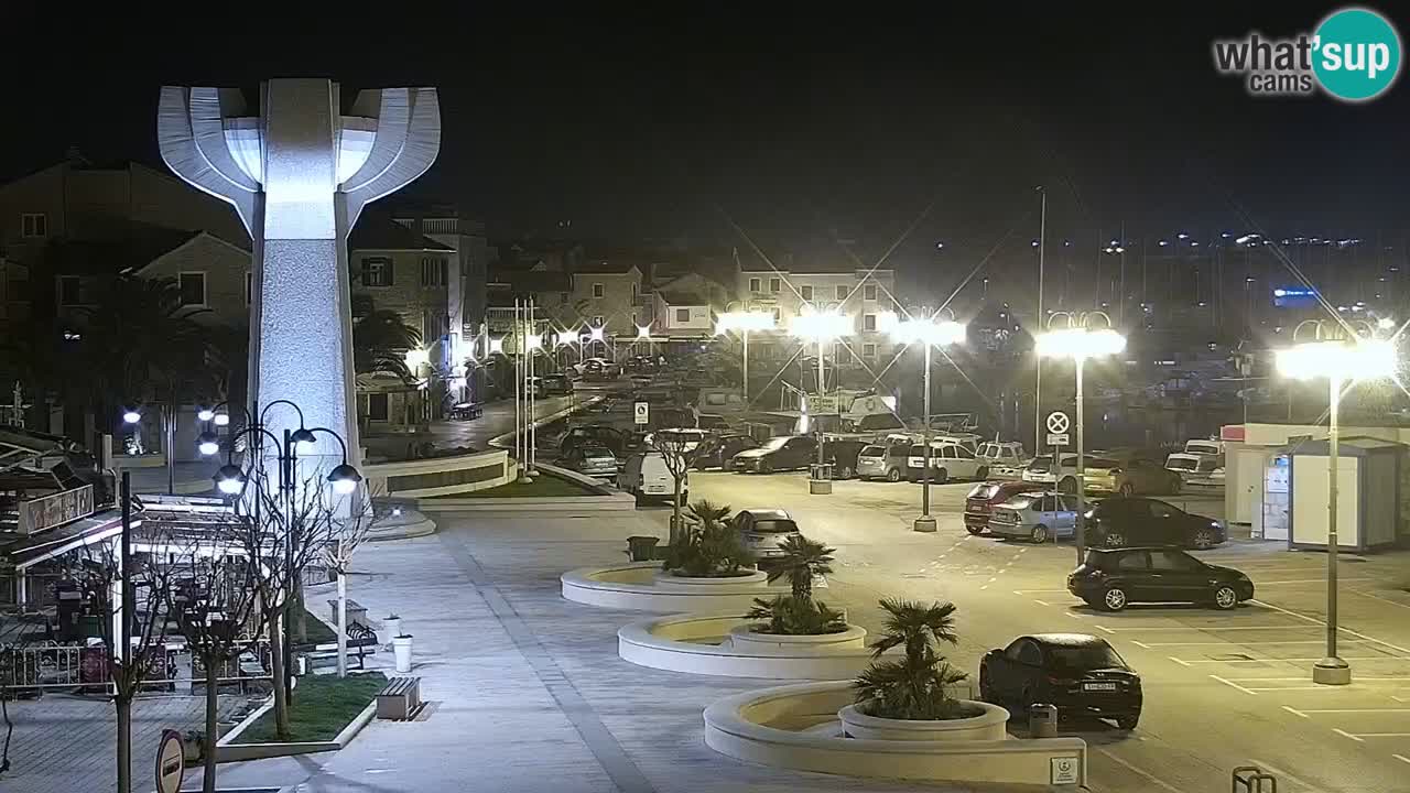 Vodice livecam – marina e il lungomare