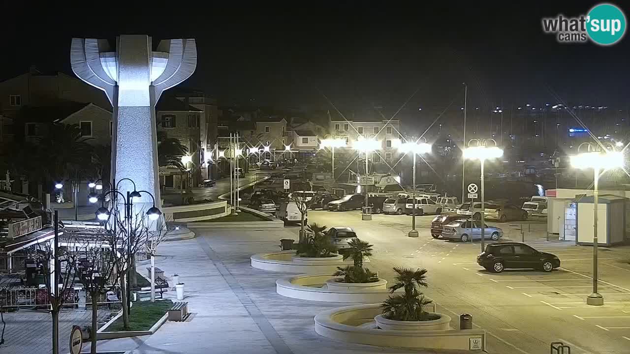 Vodice webcam – marina i meer