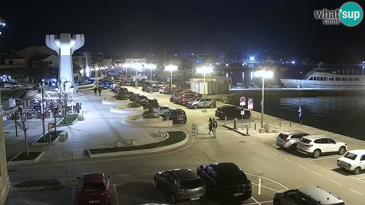 Vodice livecam – marina e il lungomare