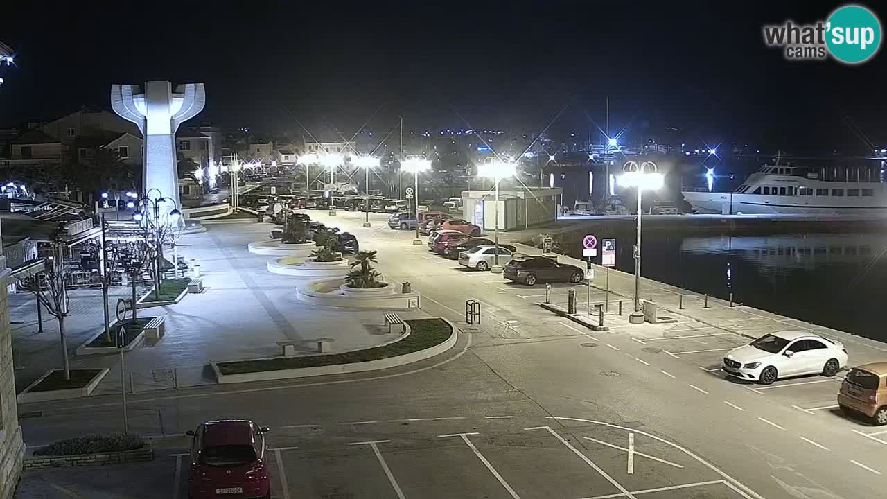 Vodice webcam – marina i meer