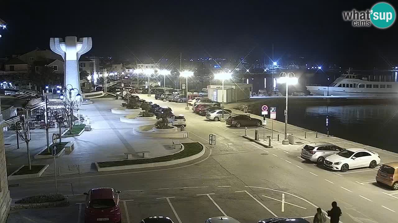 Vodice livecam – marina e il lungomare