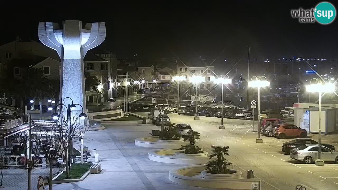 Vodice webcam – marina i meer