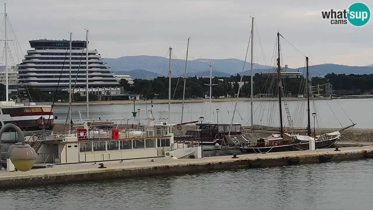 Vodice webcam live – front de mer