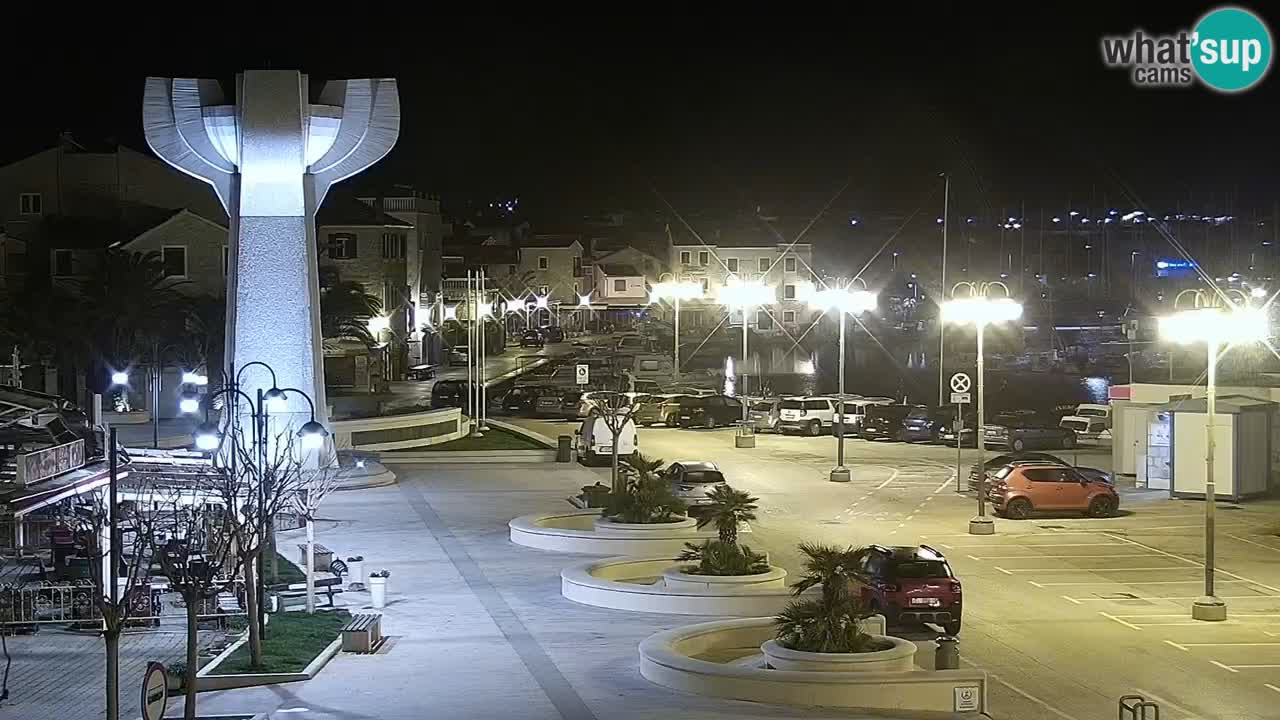 Vodice livecam – marina e il lungomare