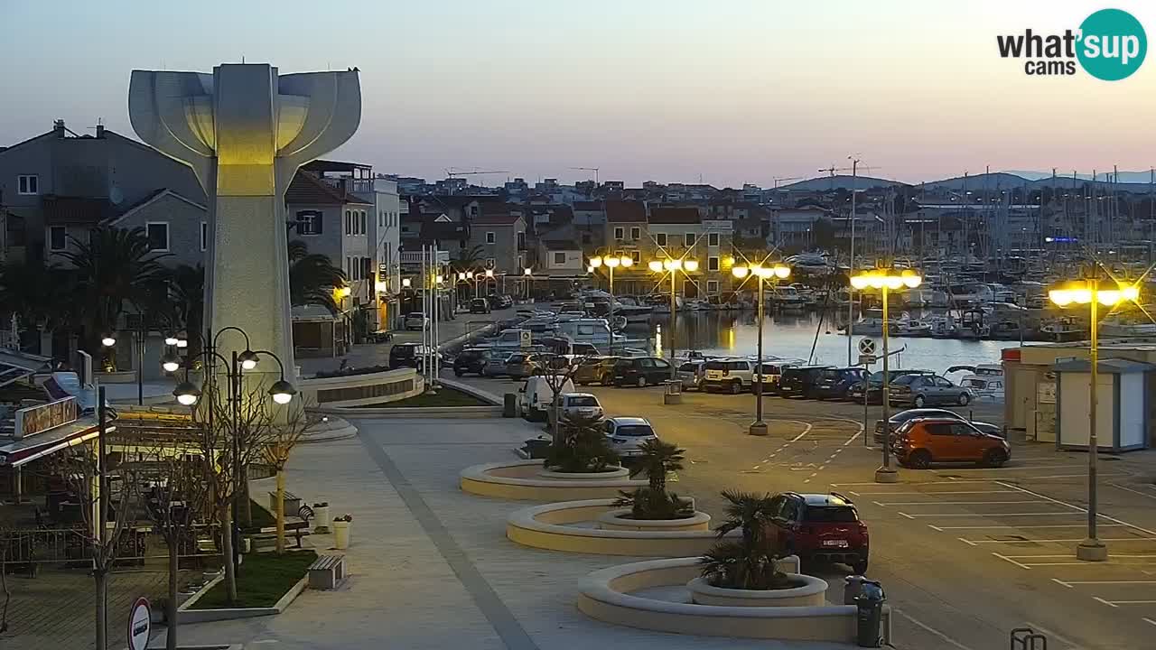 Vodice livecam – marina e il lungomare