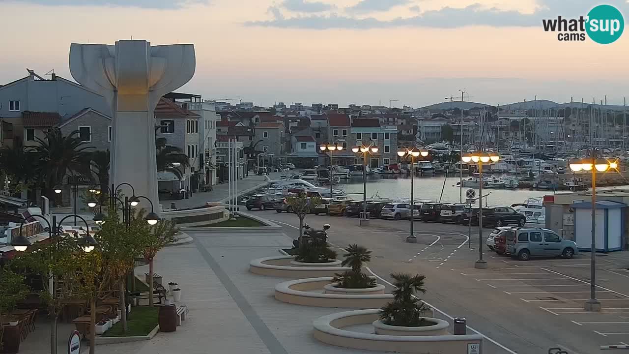 Vodice livecam – marina e il lungomare