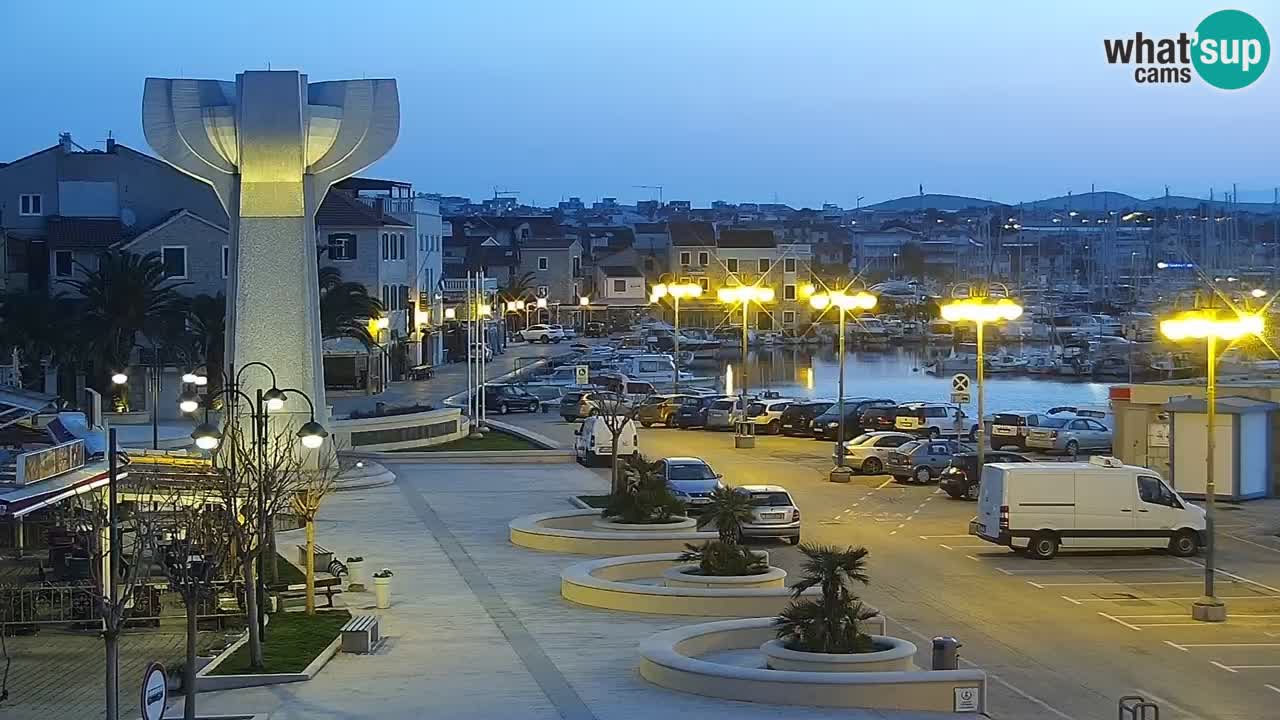 Vodice livecam – marina e il lungomare