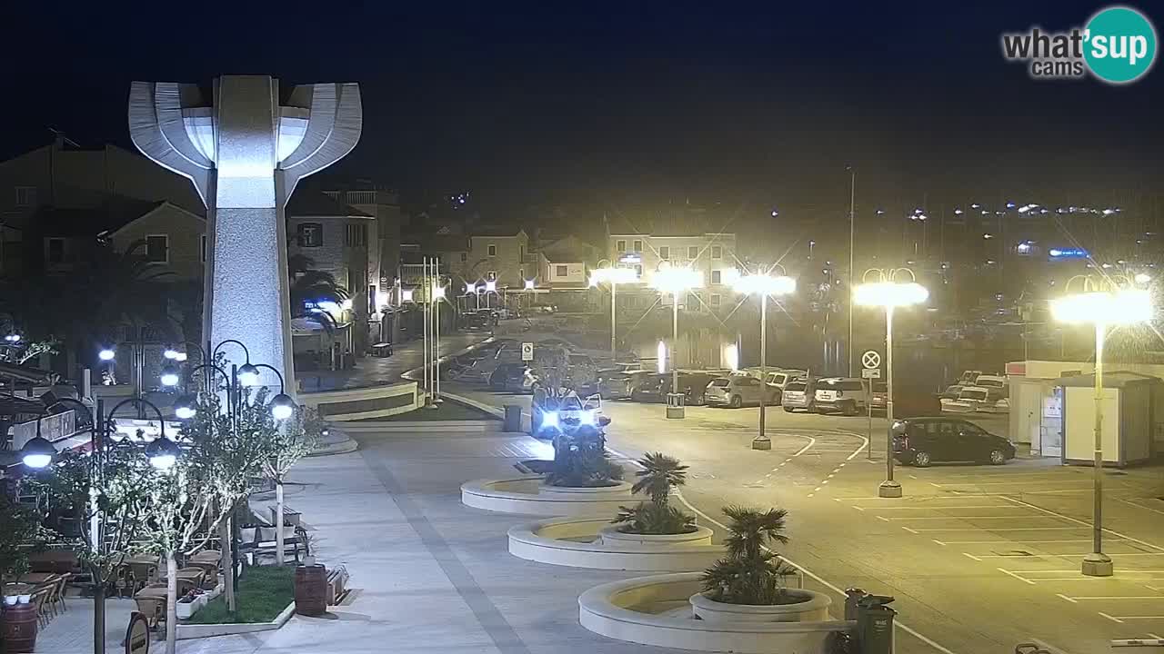 Vodice webcam – marina i meer