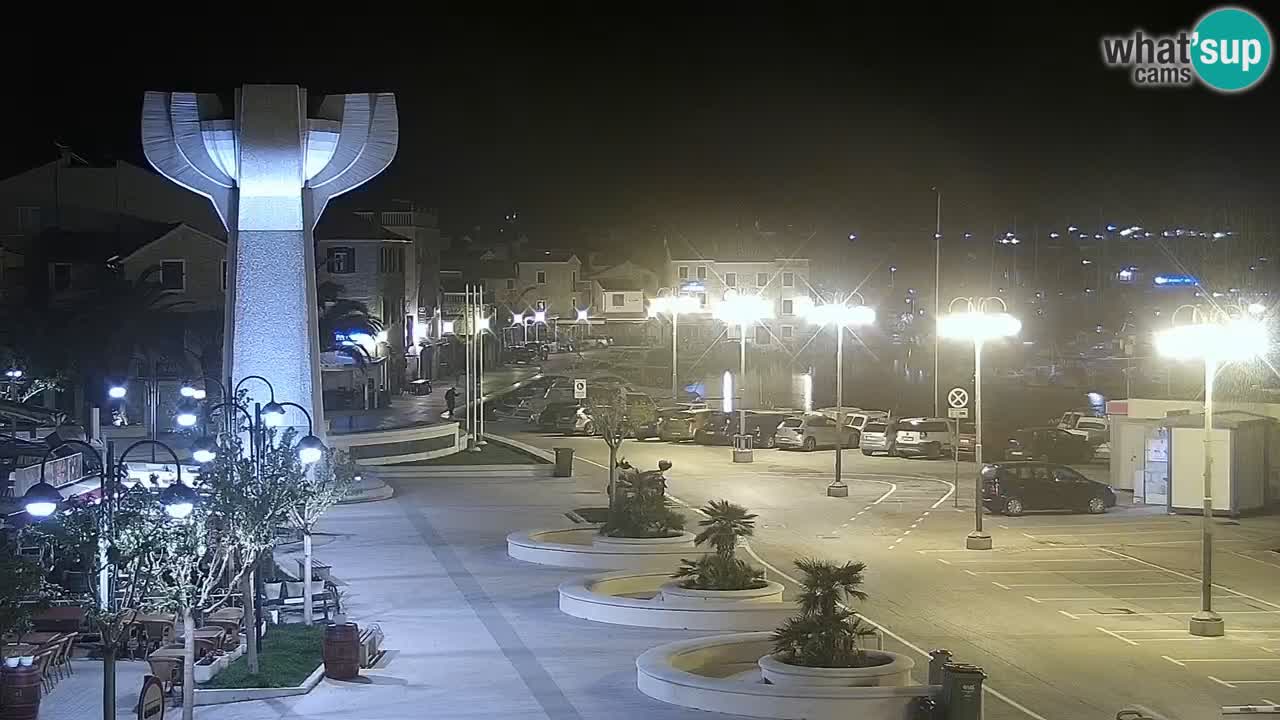 Vodice webcam – marina i meer
