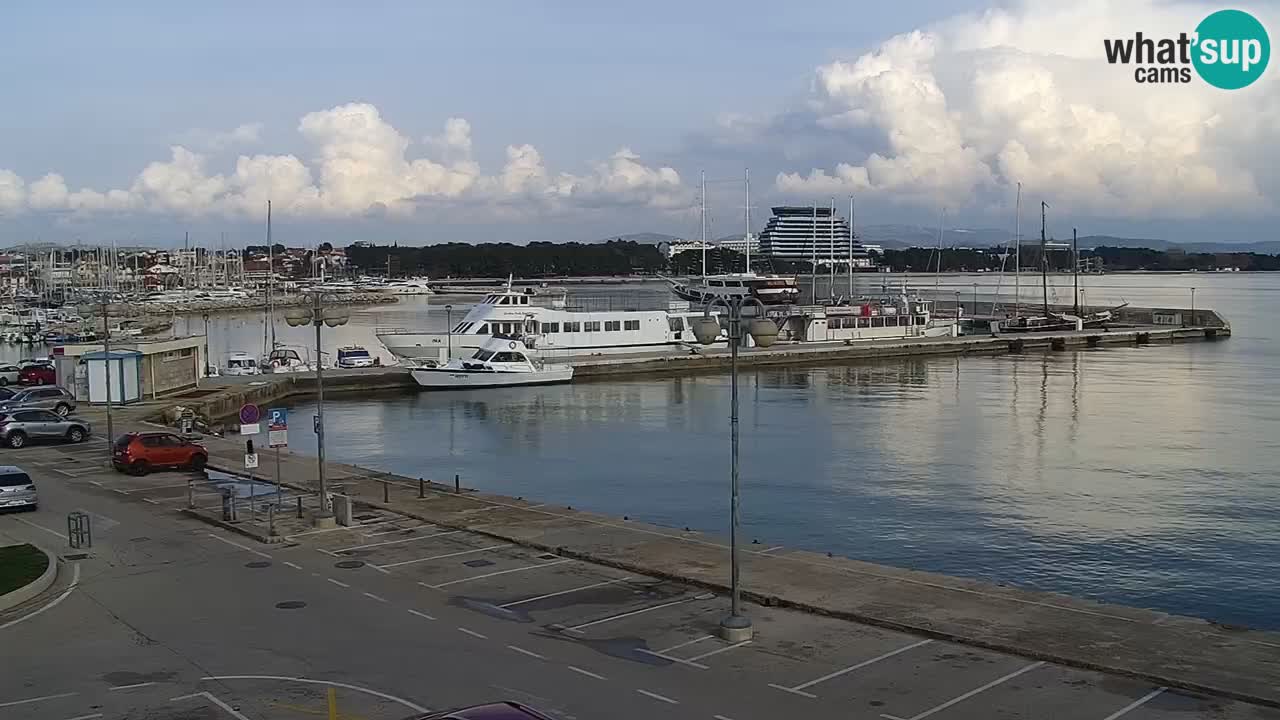 Vodice web kamera – marina i riva