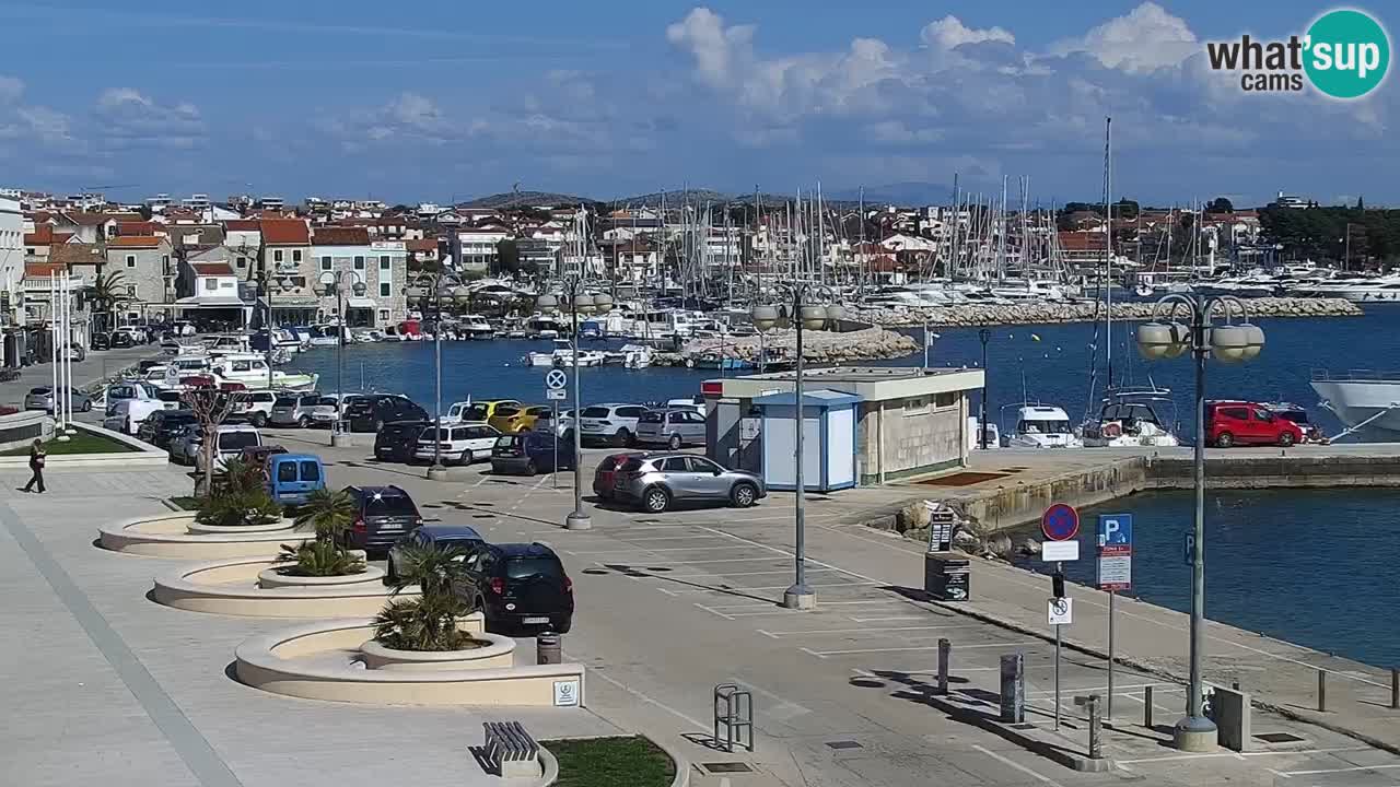 Vodice livecam – marina e il lungomare