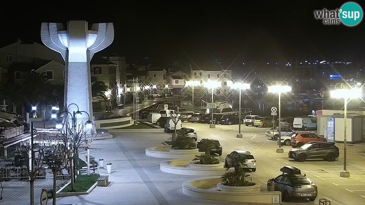 Vodice webcam – marina i meer