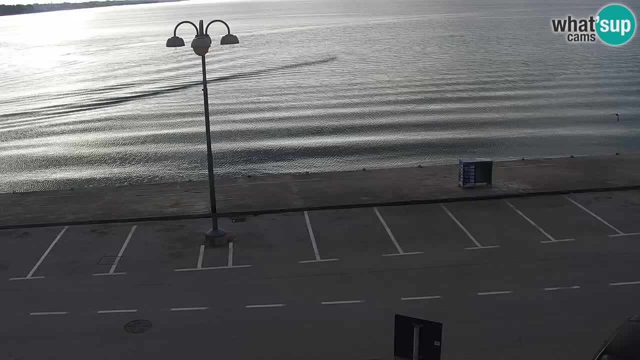 Vodice Live webcam – marina and  seafront