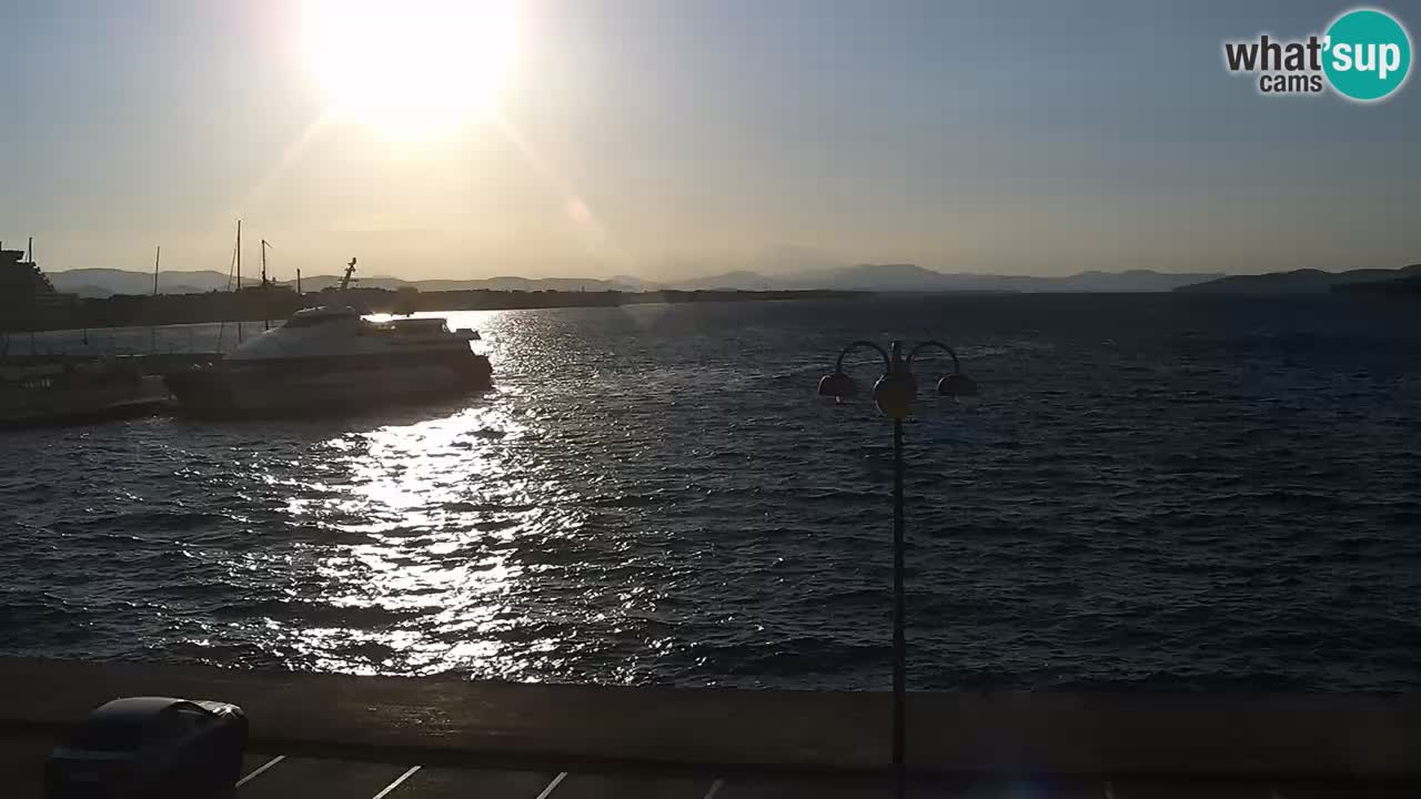 Vodice Live webcam – marina and  seafront