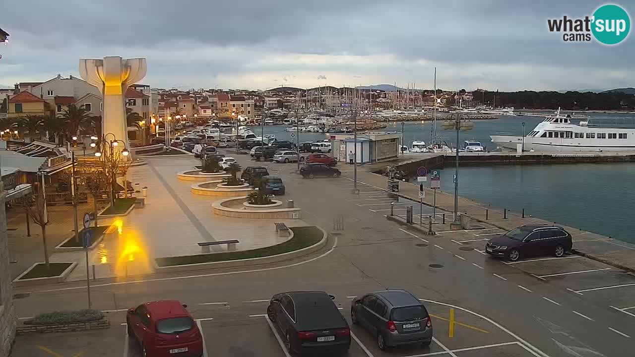 Vodice webcam – marina i meer