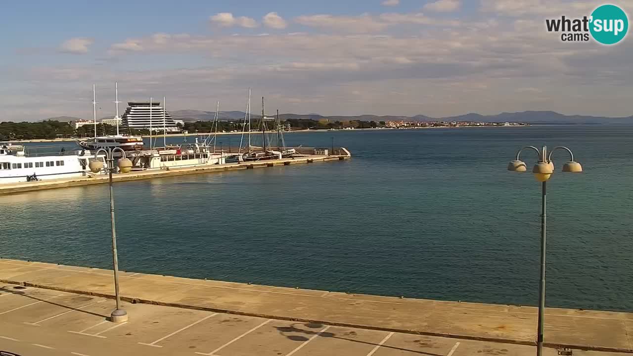 Vodice spletna kamera – marina in riva