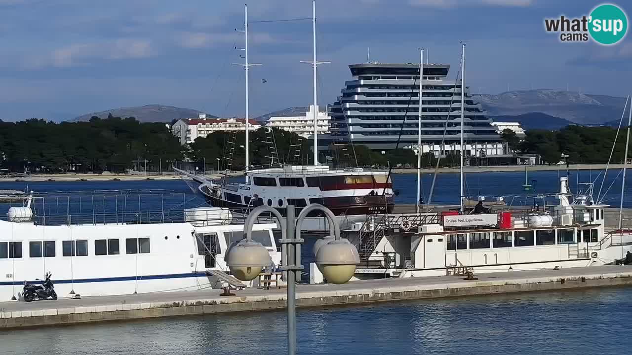 Vodice webcam live – front de mer