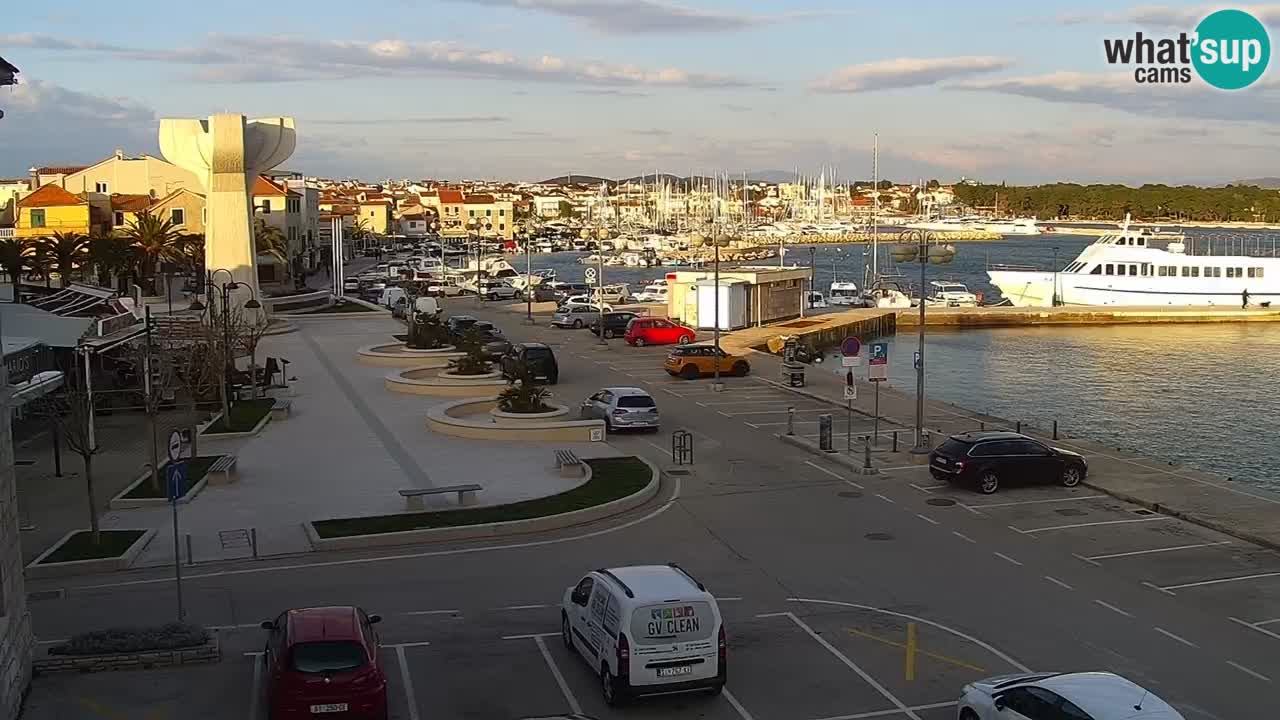 Vodice webcam live – front de mer