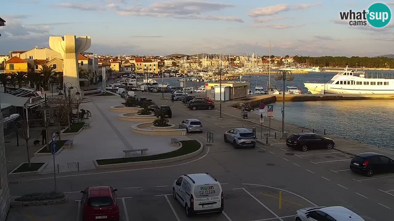 Vodice livecam – marina e il lungomare
