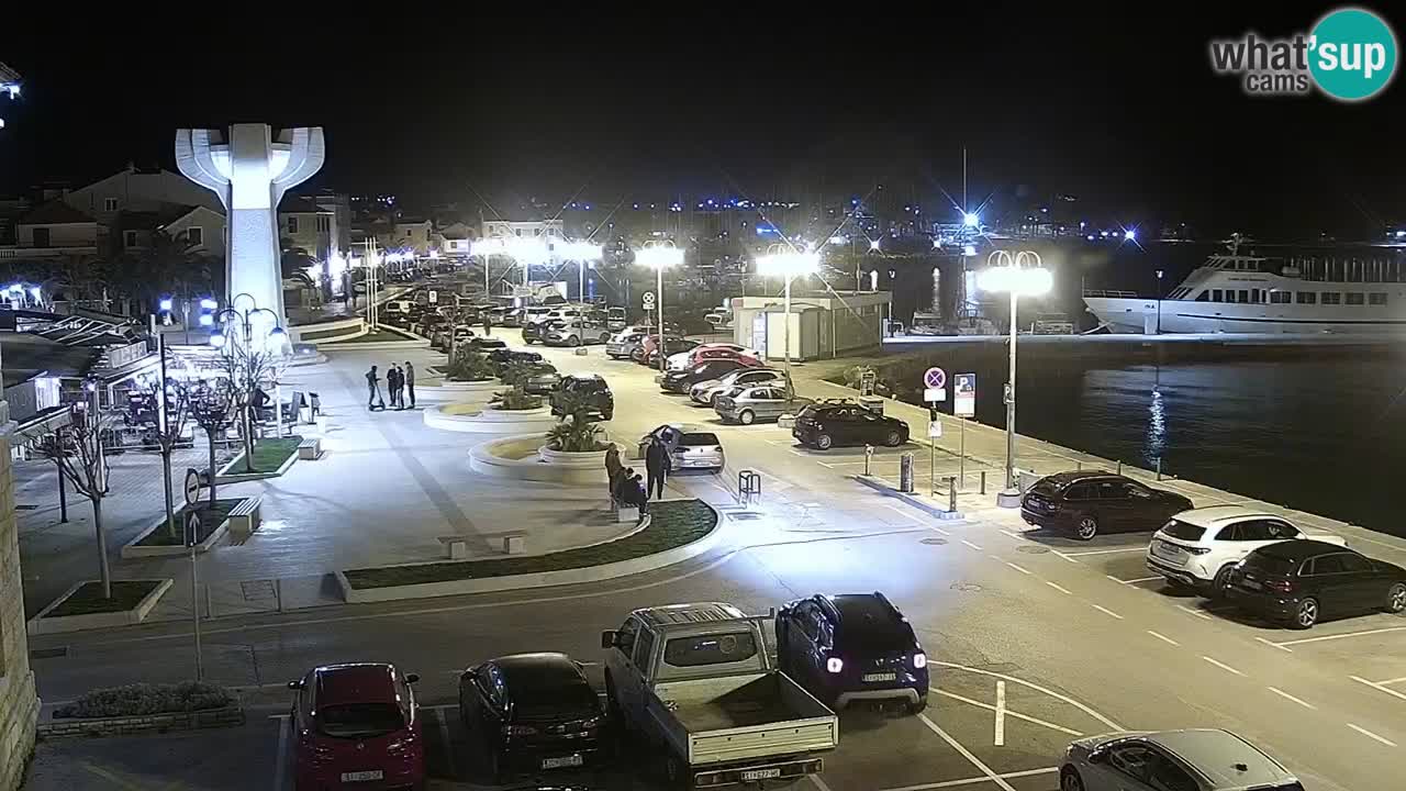 Vodice webcam – marina i meer