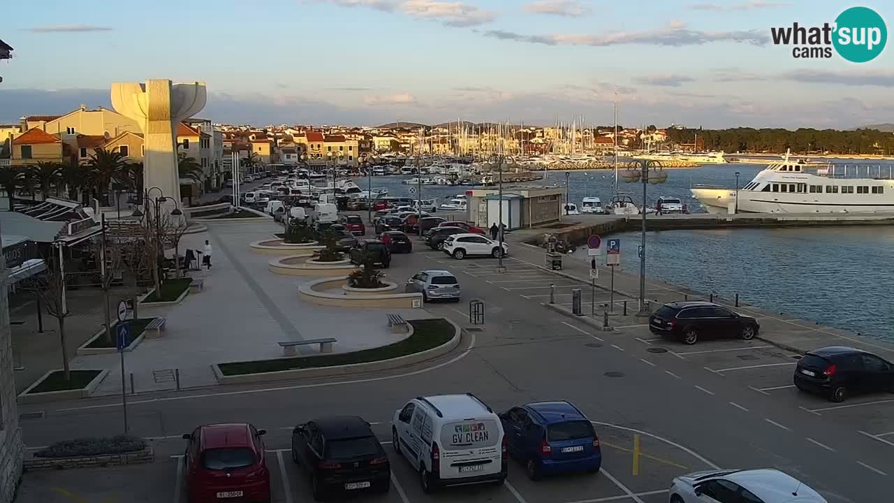 Vodice webcam – marina i meer