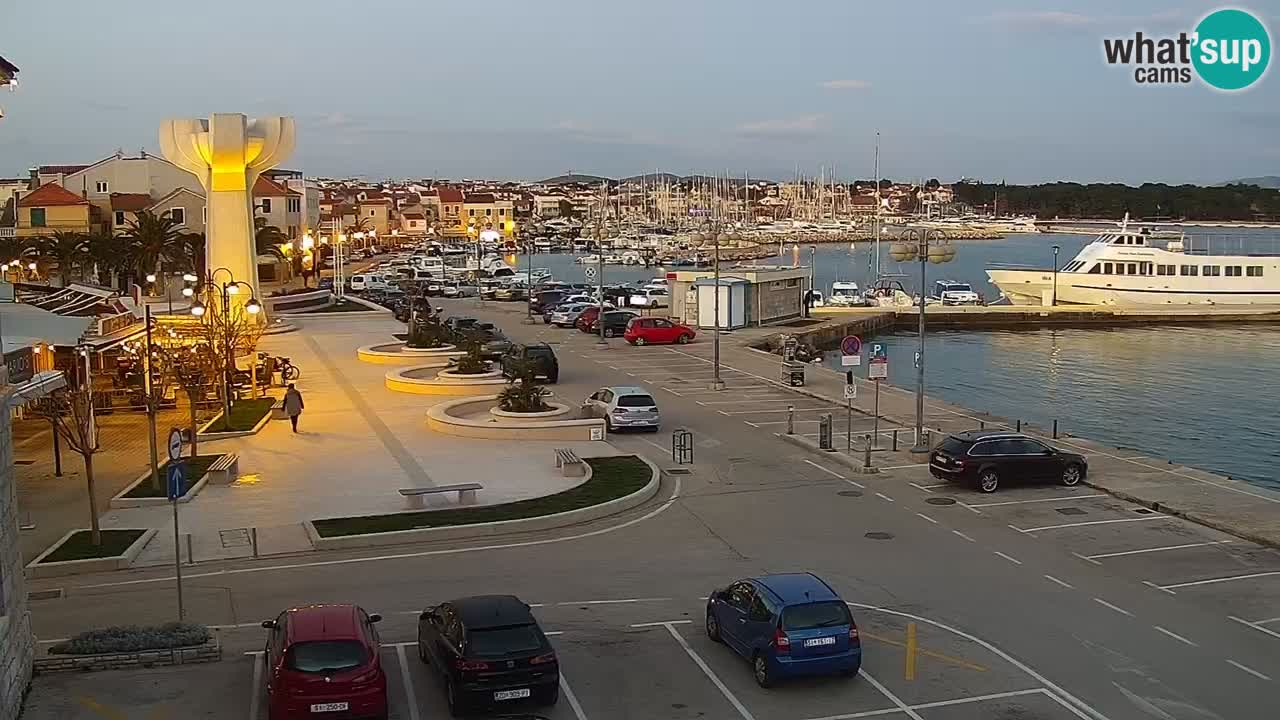 Vodice webcam – marina i meer