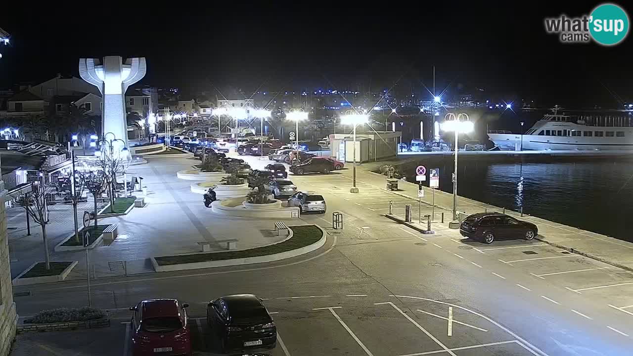 Vodice livecam – marina e il lungomare