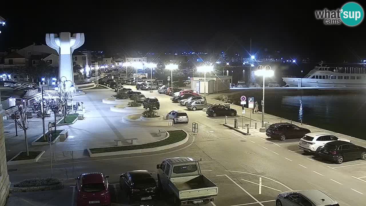 Vodice webcam – marina i meer
