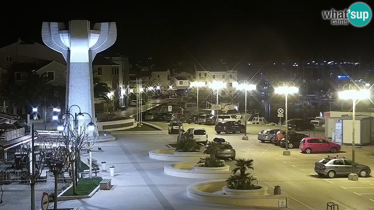 Vodice webcam live – front de mer