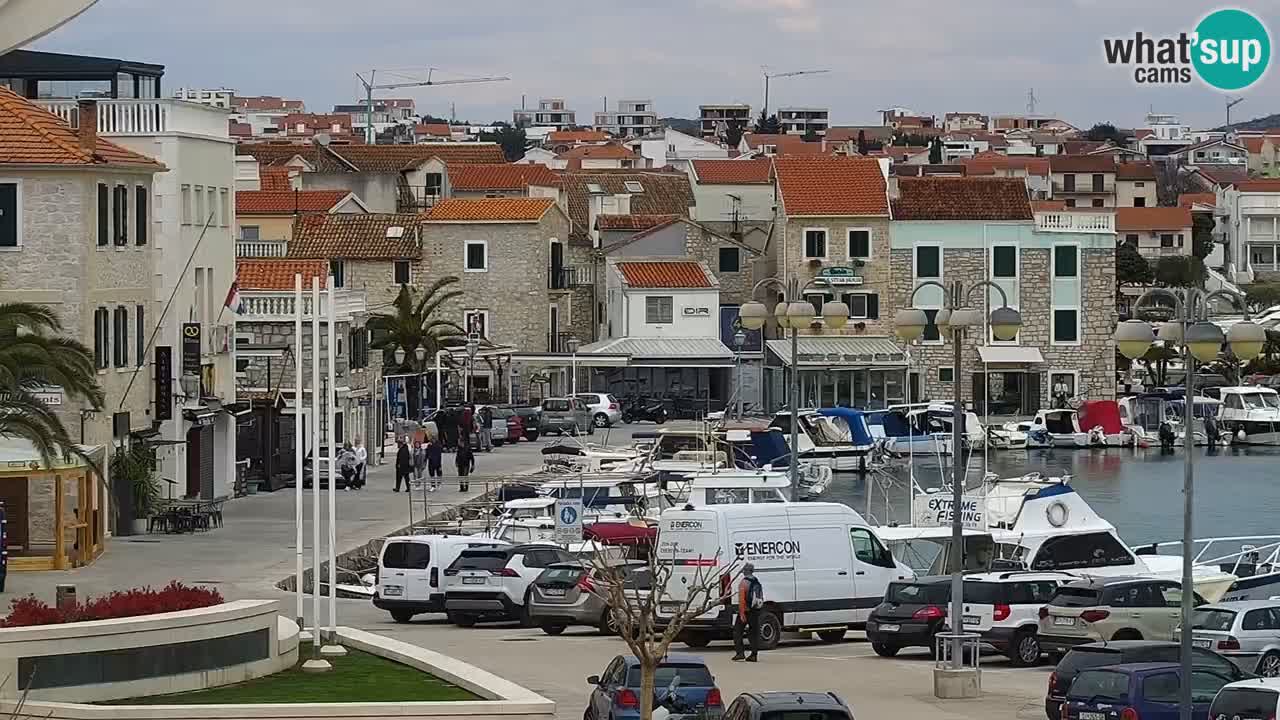 Vodice webcam – marina i meer