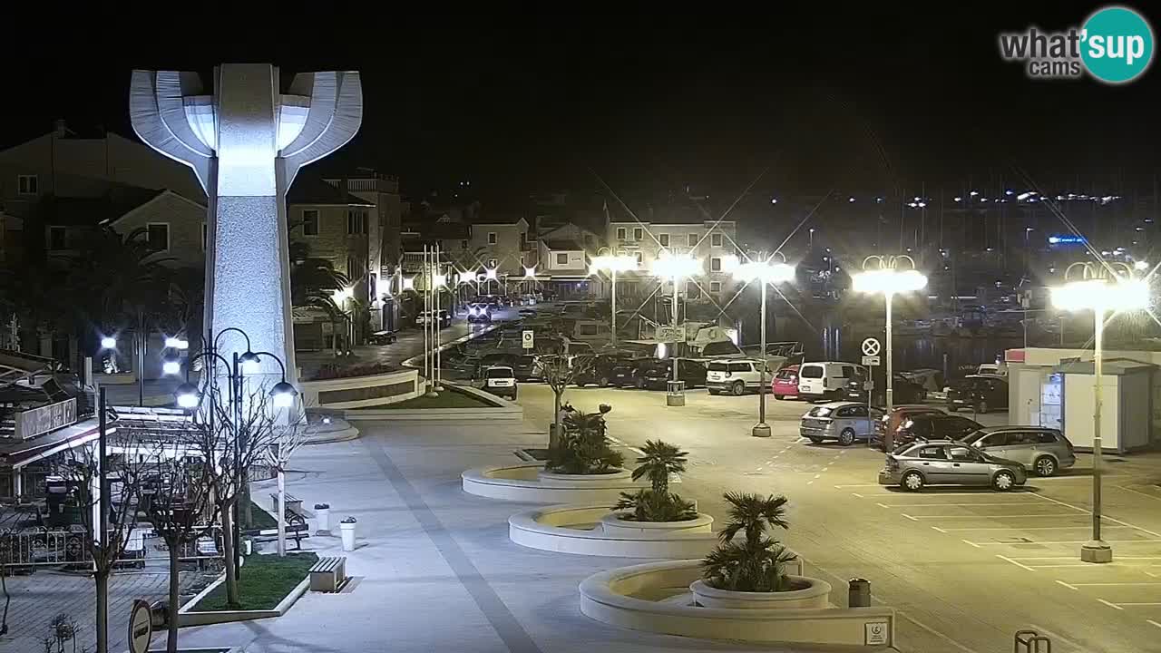 Vodice webcam – marina i meer