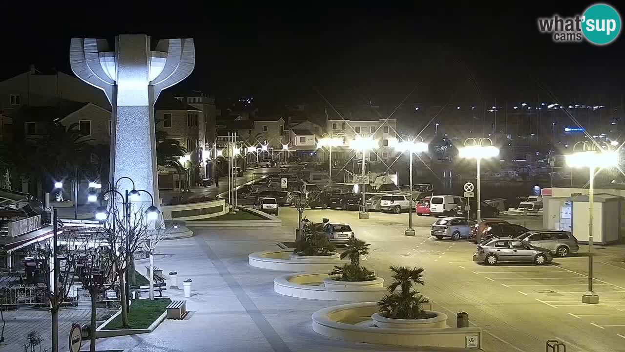 Vodice webcam – marina i meer