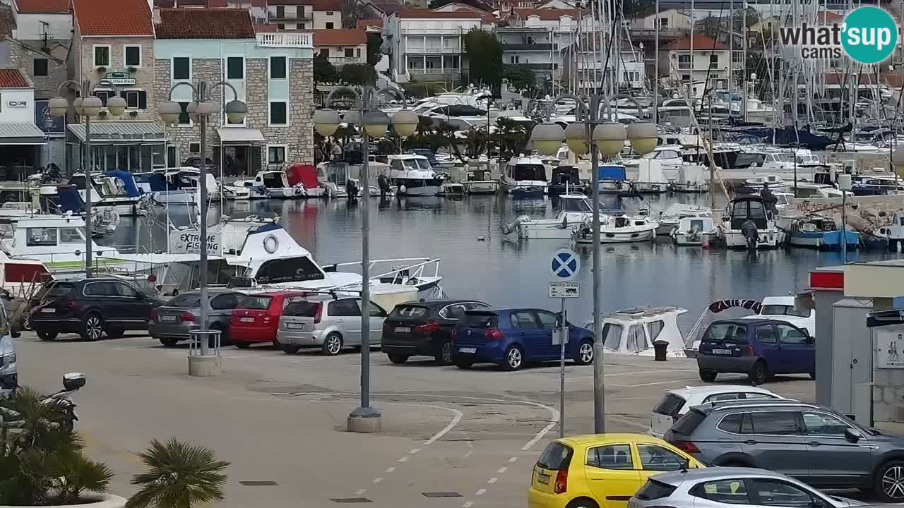 Vodice webcam – marina i meer